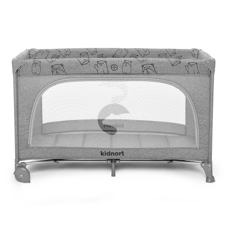Kidnort Ihålig Łóżeczko Turystyczne Jasny Szary