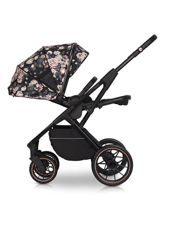 Cavoe Axo Style Wózek Głęboko-Spacerowy 2w1 + Torba + Adaptery La Rose