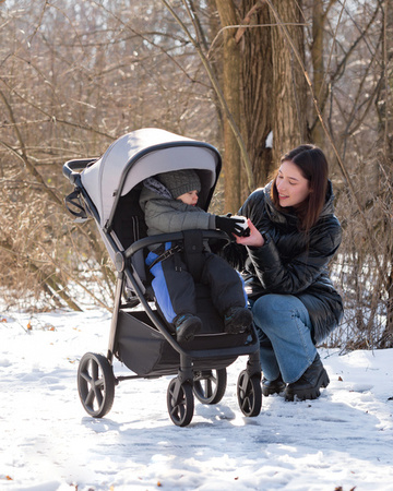 Carrello Bravo Plus 2023 Wózek Spacerowy Mist Grey