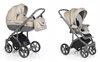 Roan Bass Soft Wózek Głęboko-spacerowy 2w1 Beige Dots