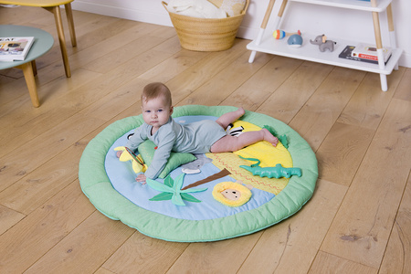 Little Big Friends Mata edukacyjna dla dzieci z motywem dżungli