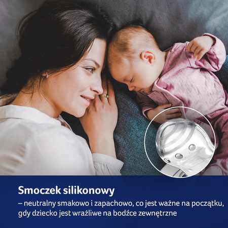 Lovi Smoczek Silikonowy Dynamiczny 0-2m 2 szt Baby Shower Girl 22/900girl