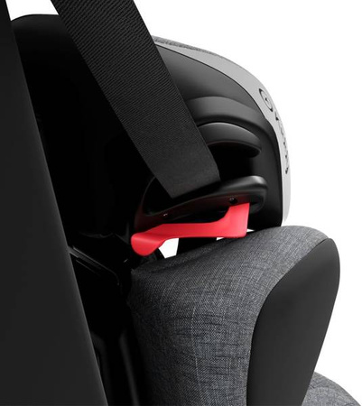 Kiddy Cruiserfix 3 Fotelik Samochodowy 15-36kg Grey Melange - Icy Grey