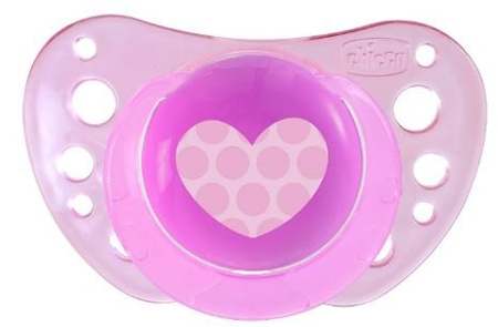 Chicco Physioforma Air Smoczek Uspokajający Silikonowy 6-16M+ 2Szt. Różowy
