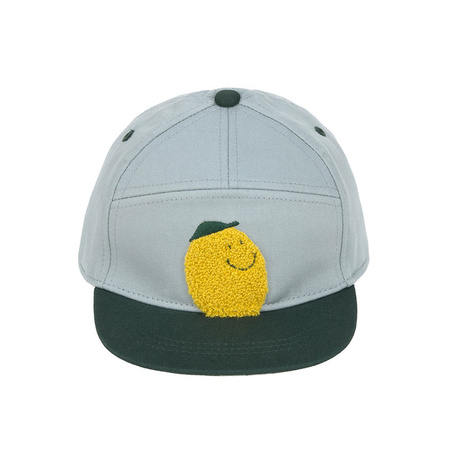 Lassig Czapka z daszkiem dziecięca Little Gang Lemon light blue/dark green 2-6 lat