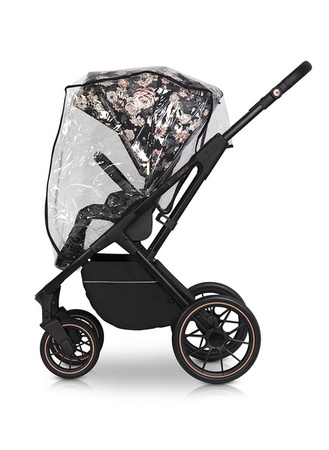 Cavoe Axo Style Wózek Głęboko-Spacerowy 2w1 + Torba + Adaptery La Rose