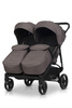 Euro-Cart Doblo Wózek Spacerowy Bliźniaczy lub Rok Po Roku Taupe
