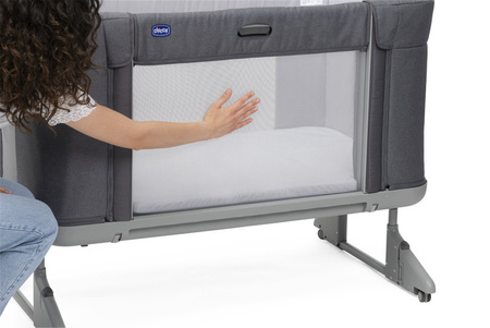 Chicco Next2Me Forever Łóżeczko Dostawne 3w1 do 22kg Slate Grey