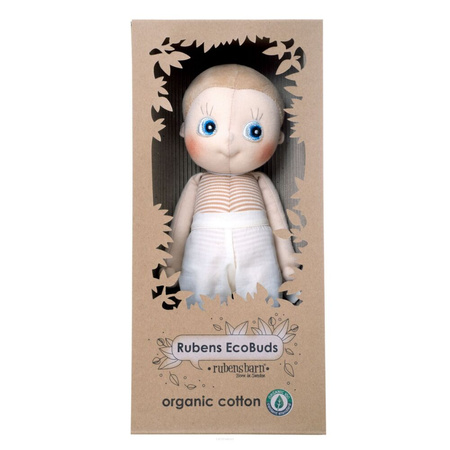 Rubens Barn Pierwsza Miękka Lalka Przytulanka Dla Dzieci Aspen EcoBuds