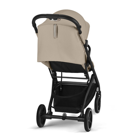 Cybex Beezy Wózek Spacerowy Rama Czarna Almond Beige 2024