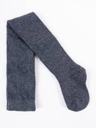 Yo!Club Rajstopy Bawełniane 80 - 86 Grafitowe
