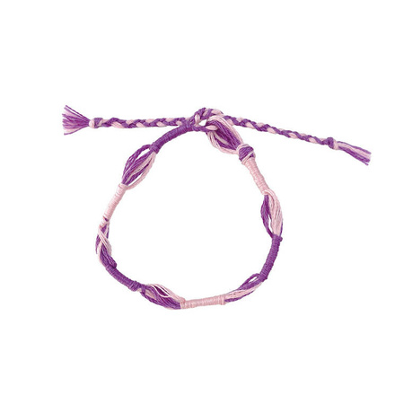 Janod Zestaw kreatywny do tworzenia biżuterii Tęczowe bransoletki 30 szt. 8+