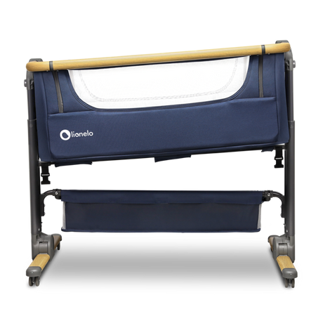 Lionelo Łóżeczko 3 w 1 Timon + Materac Navy Blue