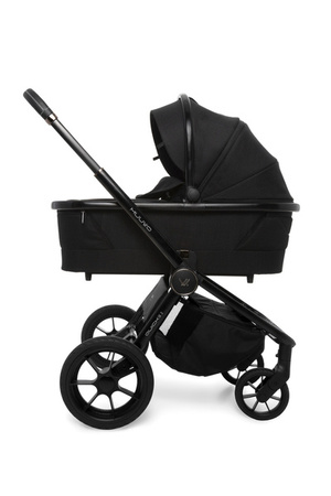 Muuvo Quick SE 2 Wózek Głęboko-Spacerowy Sunset Black + Cybex Aton B2 i-Size Fotelik Samochodowy 0-13kg + Baza One Volcano Black