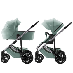 Britax Romer Smile 5Z Wózek Głęboko-Spacerowy Jade Green Rama Calm Grey