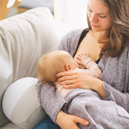 Karmiuszka Poduszka Do Karmienia Jasnoszara