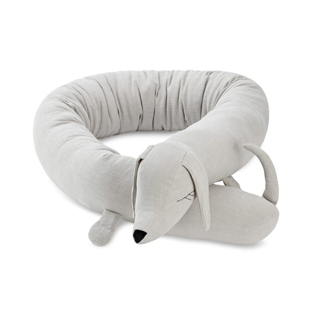 SenLove Ochraniacz do Łóżeczka Piesek Beżowy