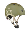 Scootandride Highwaykick 1 Jeździk i Hulajnoga 2w1 1-5 lat + Kask XXS-S dla Dzieci 1-5 Lat Olive