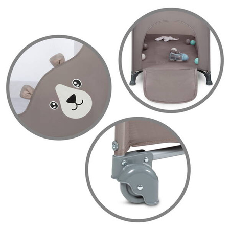 Kidwell Blissy Basic Łóżeczko Turystyczne Beige