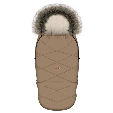 Zaffiro Regulowany Śpiwór z Torbą GrowUP Aspen 0-36m Latte