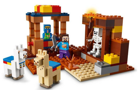 Lego Minecraft Punkt Handlowy 21167