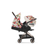 Cybex Coya Wózek Spacerowy Spring Blossom Light + Cybex Coya Moskitiera Black	