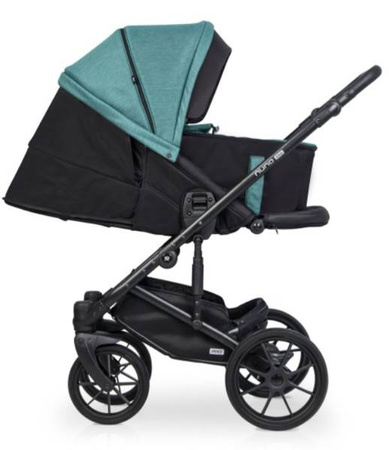 Riko Nuno Pro Wózek Głęboko-Spacerowy 2w1 z Miękką Gondolą Lagoon