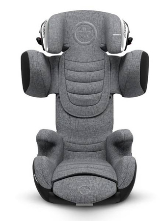Kiddy Cruiserfix 3 Fotelik Samochodowy 15-36kg Grey Melange - Icy Grey