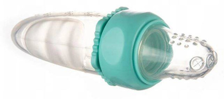 Canpol babies Tubka silikonowa do podawania musu i owoców 56/110_tur Turkus