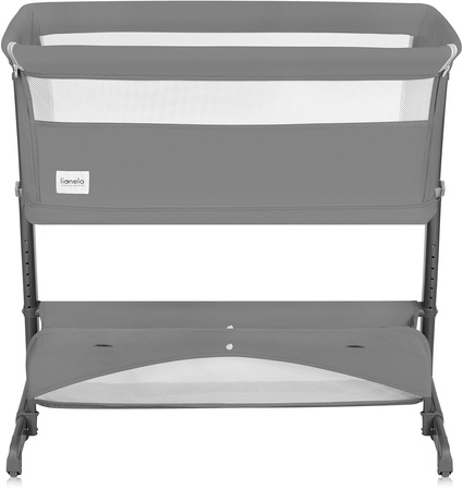 Lionelo Thomi Plus - wielofunkcyjne łóżeczko dziecięce 5w1 | Grey Concrete