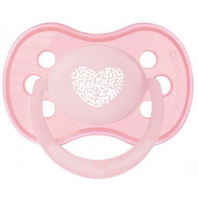 Canpol Babies Smoczek uspokajający silik. symetryczny 6-18 m-cy Pastelove