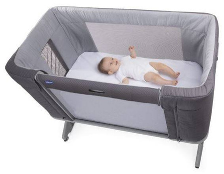 Chicco Next2Me Forever Łóżeczko Dostawne 3w1 do 22kg Moon Grey