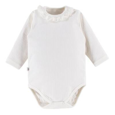 Eevi Body Ceremony Falbanka Prążkowane Ecru 74cm