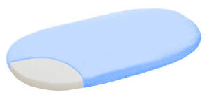 Olka Prześcieradło Bambusowe Do Wózka Niebieskie 35x75 