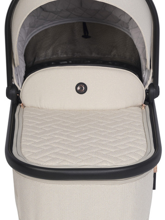 Cavoe Axo Shine Wózek Głęboko-Spacerowy 2w1 + Torba + Adaptery Champagne