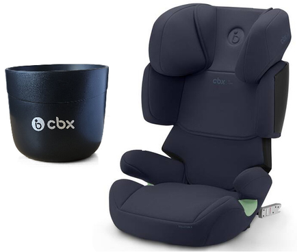 Cybex Solution X I-Fix Fotelik Samochodowy 15-50 kg Blue Moon + Cybex Uchwyt na Kubek Black