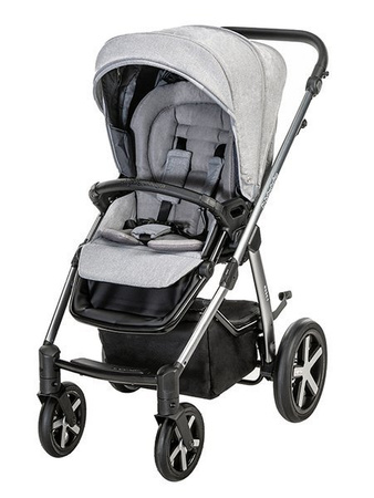 Baby Design Husky 2022 Wózek Głęboko-Spacerowy 117 Graphite Koła Pompowane