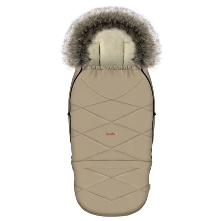 Zaffiro Regulowany Śpiwór z Torbą GrowUP Nordico 0-36m Beige
