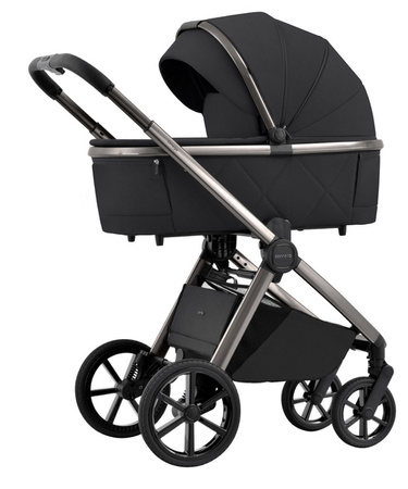 Carrello Omega CRL-6530 Wózek Głęboko-Spacerowy Absolut Black