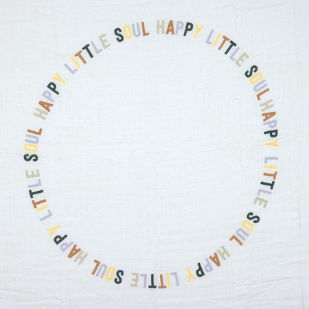 Lassig Bambusowa pieluszka otulacz Zestaw 2 szt. 120x120cm Happy Fruits pear