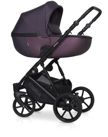Riko Nesa Wózek Głęboko-Spacerowy 2w1 Plum