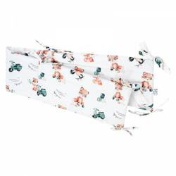 Bonjour Cherie Bambusowy Ochraniacz na Szczebelki 180x30cm Retro Fox 