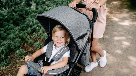 Lionelo Annet Tour Wózek Spacerowy Concrete