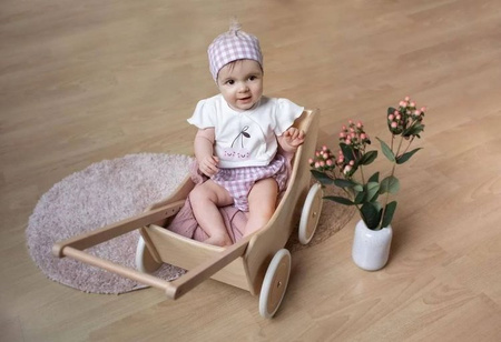 Body Rozpinane Krótki Rękaw Sweet Cherry 68