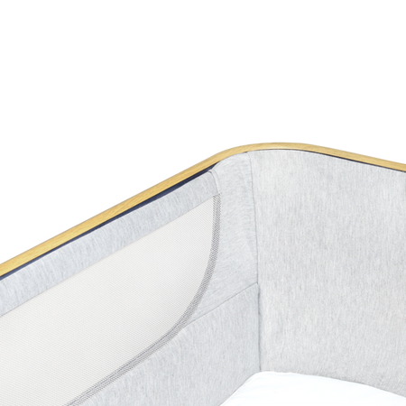 Lionelo Łóżeczko 3 w 1 Timon + Materac Navy Blue