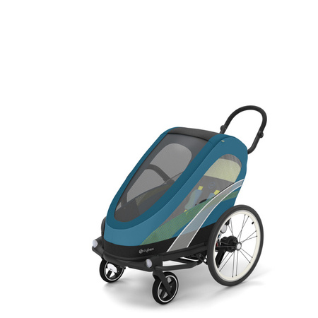 Cybex Zeno Bike Przyczepka Rowerowa Mid Turquoise