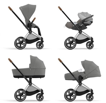 Cybex Priam 4.0 Wózek Spacerowy Soho Grey