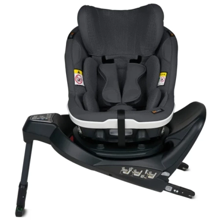 BeSafe iZi Turn i-Size Fotelik Samochodowy Obrotowy RWF 0-18 kg Antracyt Mesh