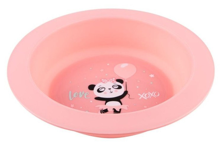 Canpol Babies Zestaw Naczyń Exotic Animals 56/523 Pink