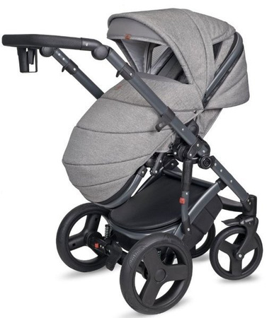 Coto Baby Quara Wózek Głęboko-spacerowy 26 Light Grey